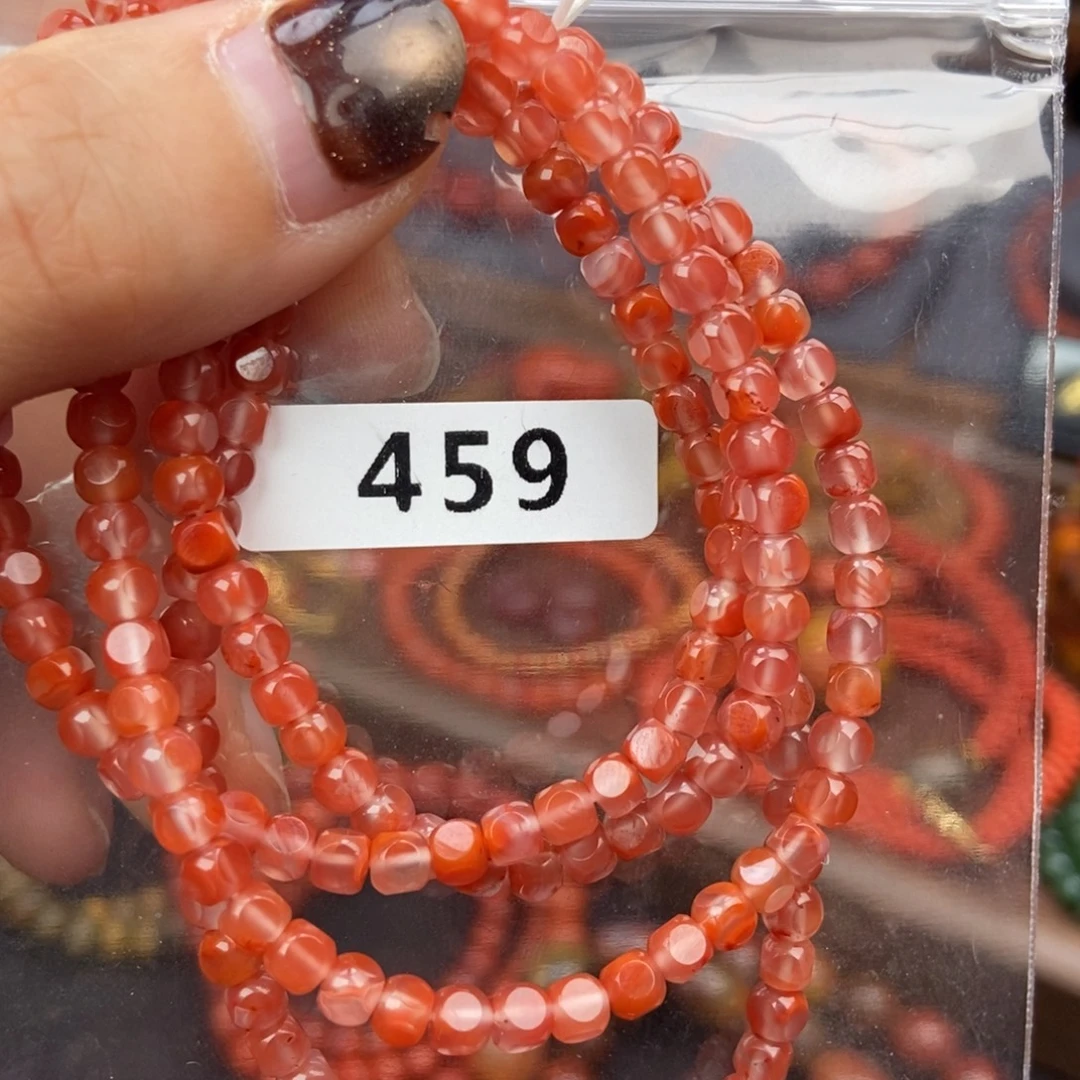 南红玛瑙未镶嵌手链