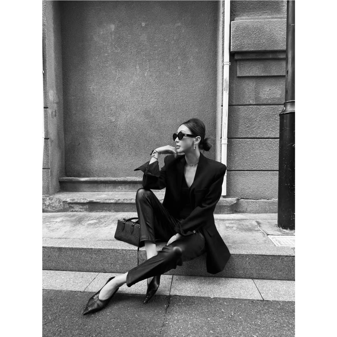 KIKI【奥法庄园】2025初秋新款气质高定礼服西装外套5Q3263