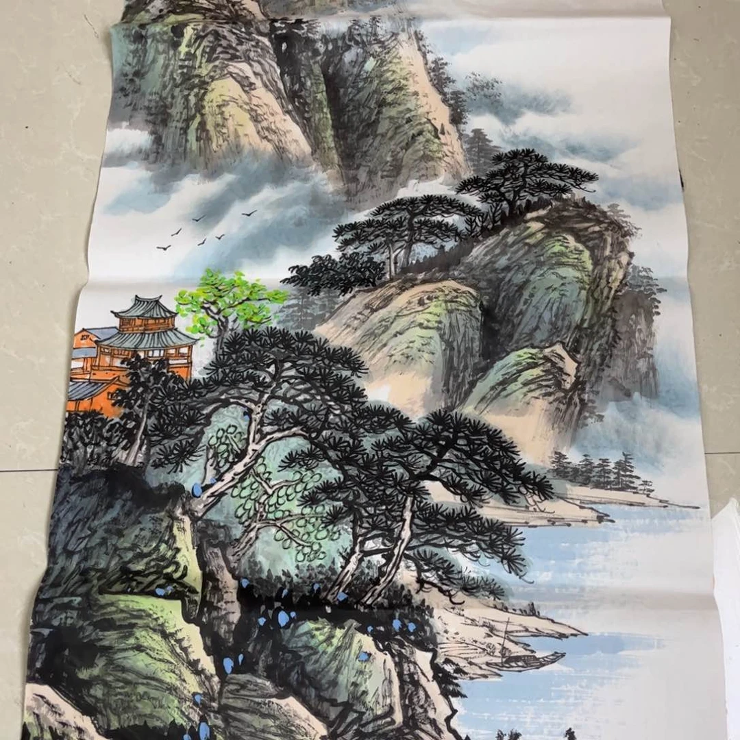 国画ZH精品手绘单幅任发
