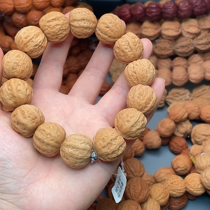 楊***歡文玩核桃手串小八楞