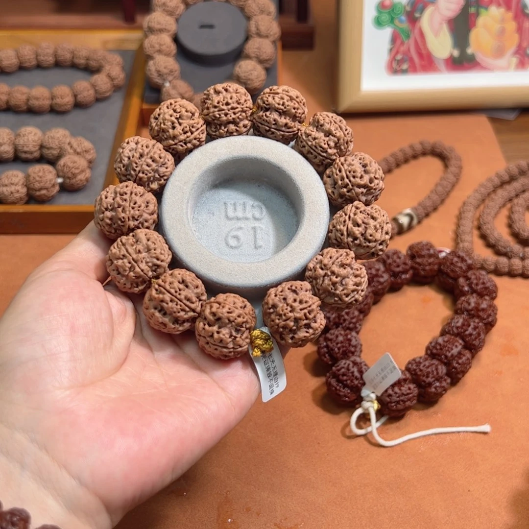 金刚菩提手串O**o23龙鳞梅花大金刚菩提手串