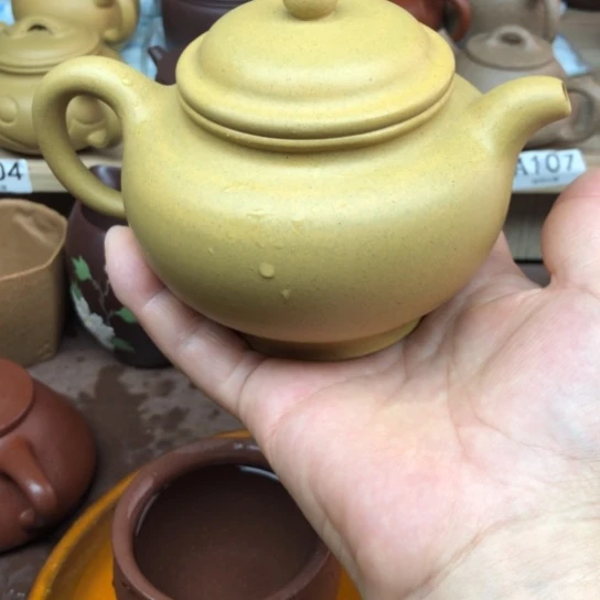茶壶紫砂黄段泥掇只280豪升左右
