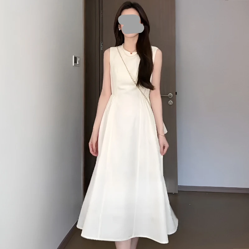 【灼灼其华】抽皱收腰气质轻奢夏季显瘦连衣裙