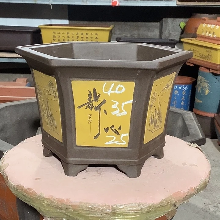 宜兴紫砂花盆花盆