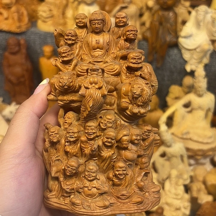 有***诚柏木（崖柏）崖柏瑕疵罗汉