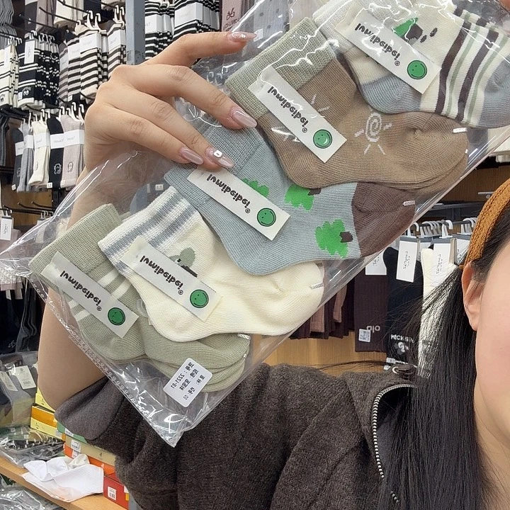 婴儿纯棉袜 1岁以下 10双