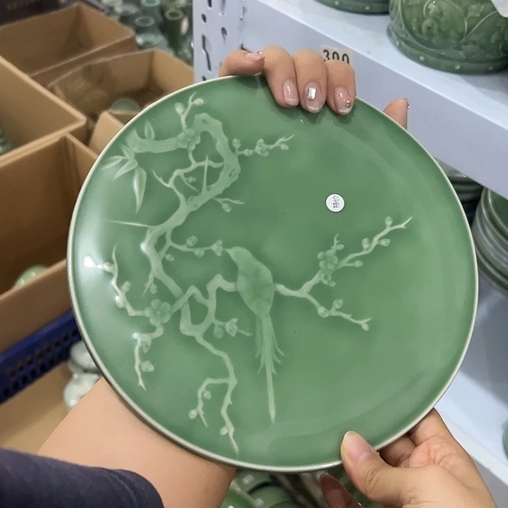 龙泉云间青瓷小米茶器