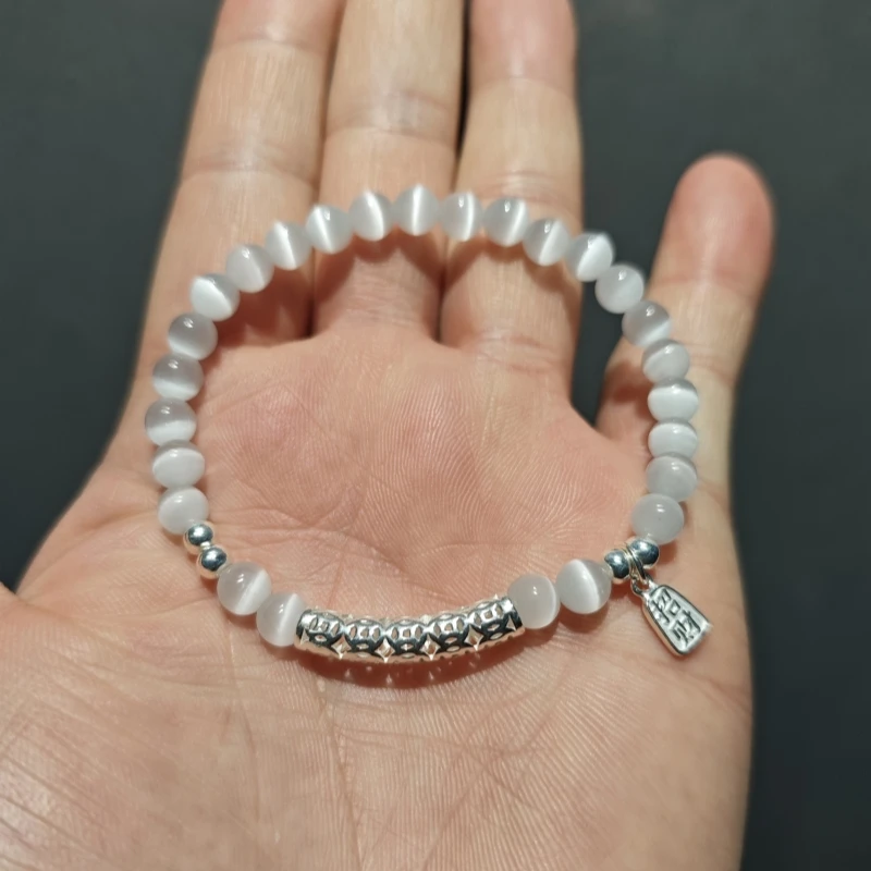 纯银S925 红玛瑙手链 金钱币手链