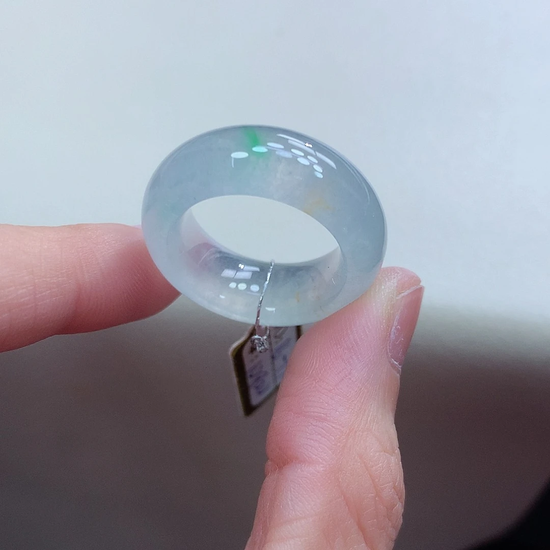 翡翠未镶嵌戒圈16-17号