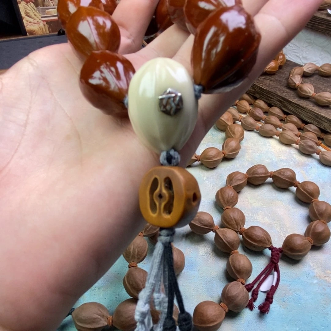 橄榄核手串/手链爱**的银标