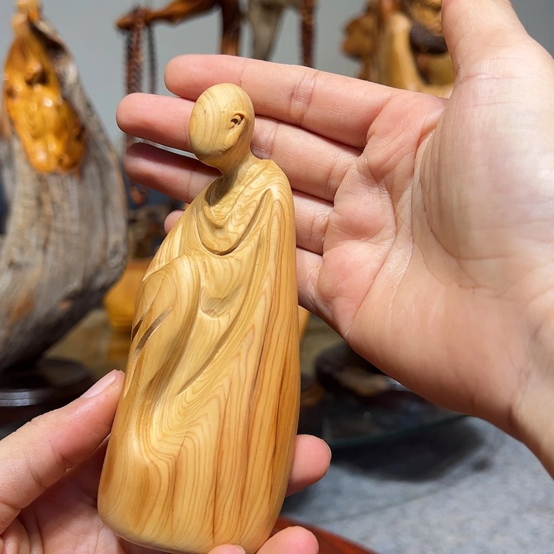 柏木（崖柏）崖柏木手把件摆件