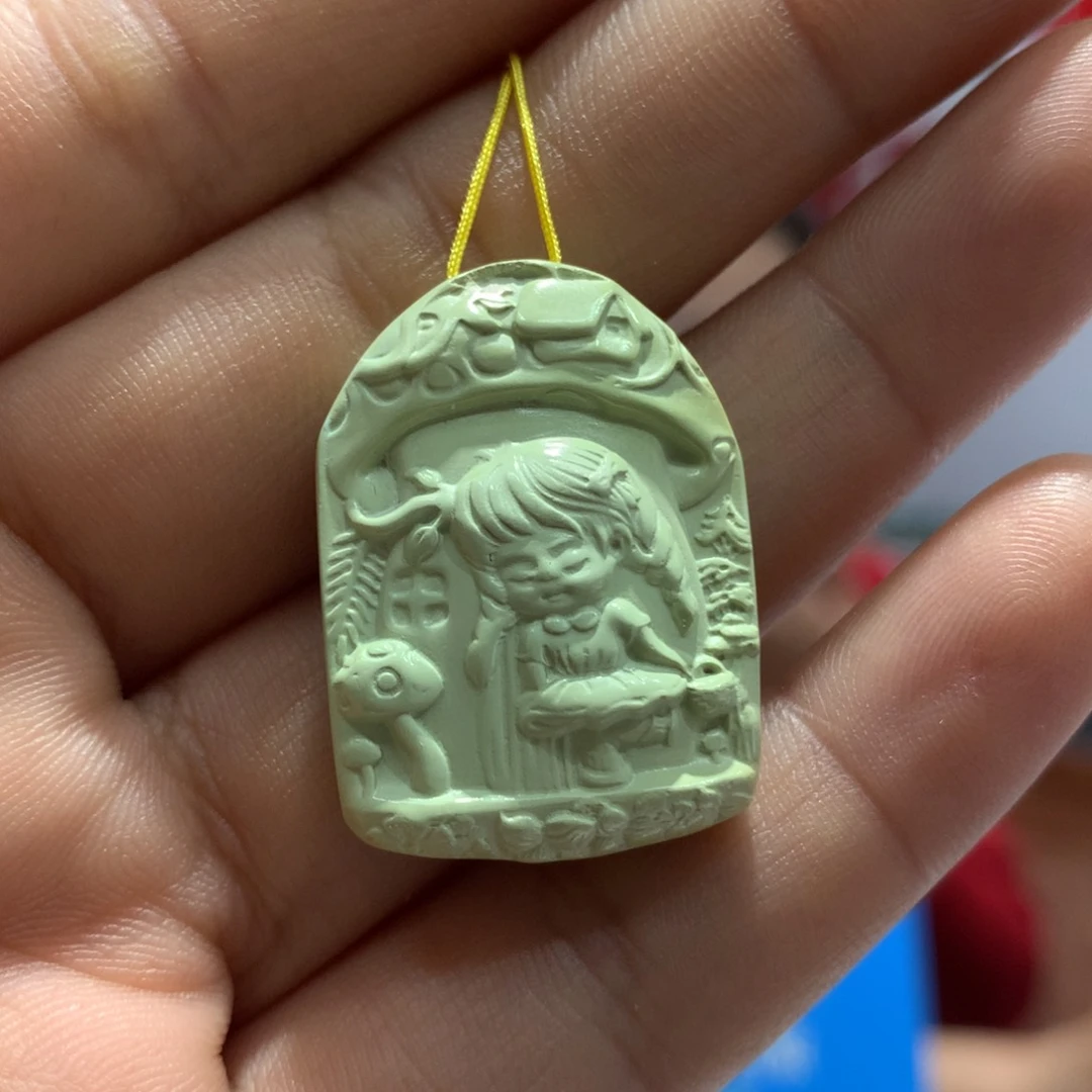 绿松石吊坠未镶嵌