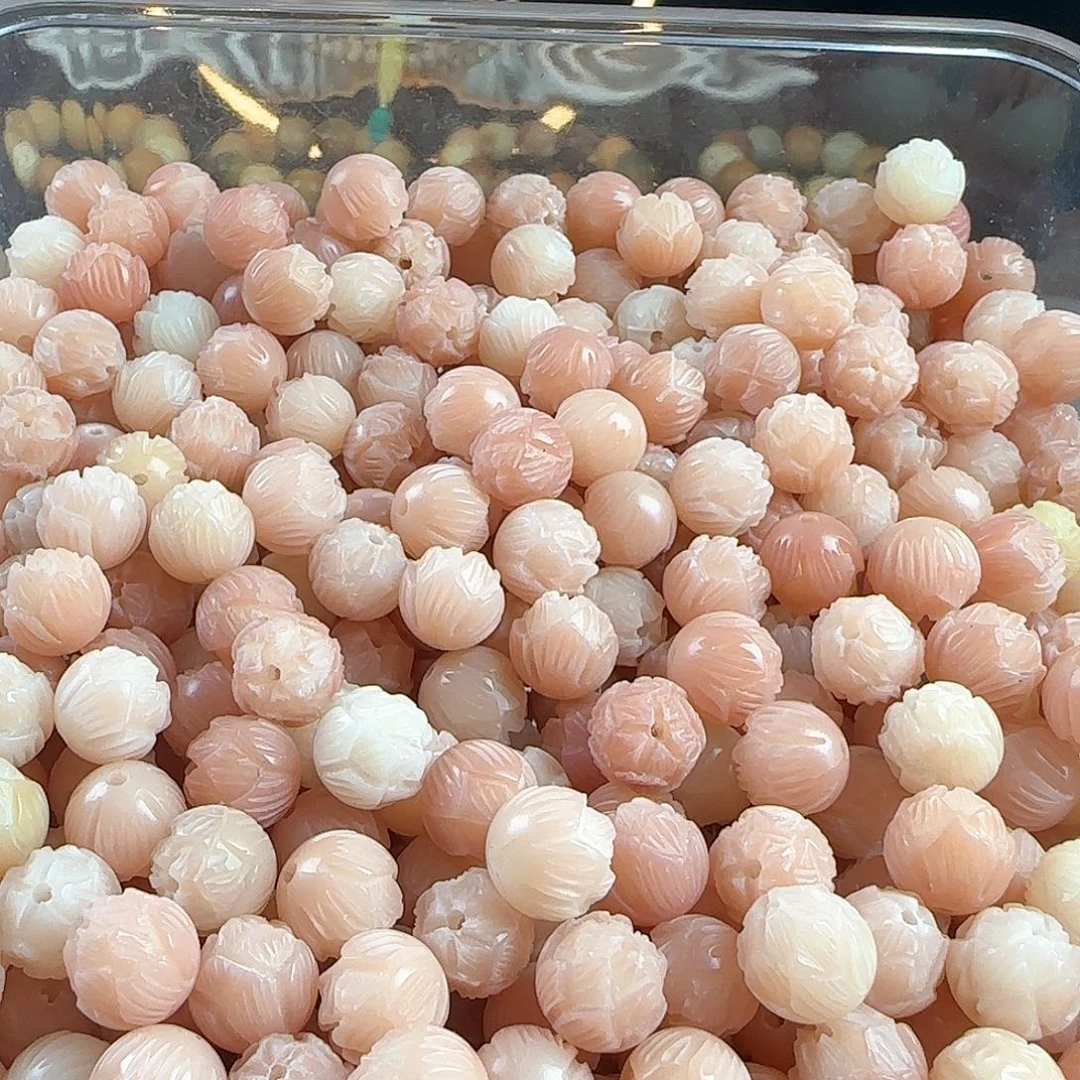 菩提根/象牙果手串瑕疵卡11粉色有钱花20卡牌➕20备珠