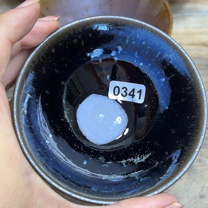 茶盏沐雨茶器柴烧主人杯