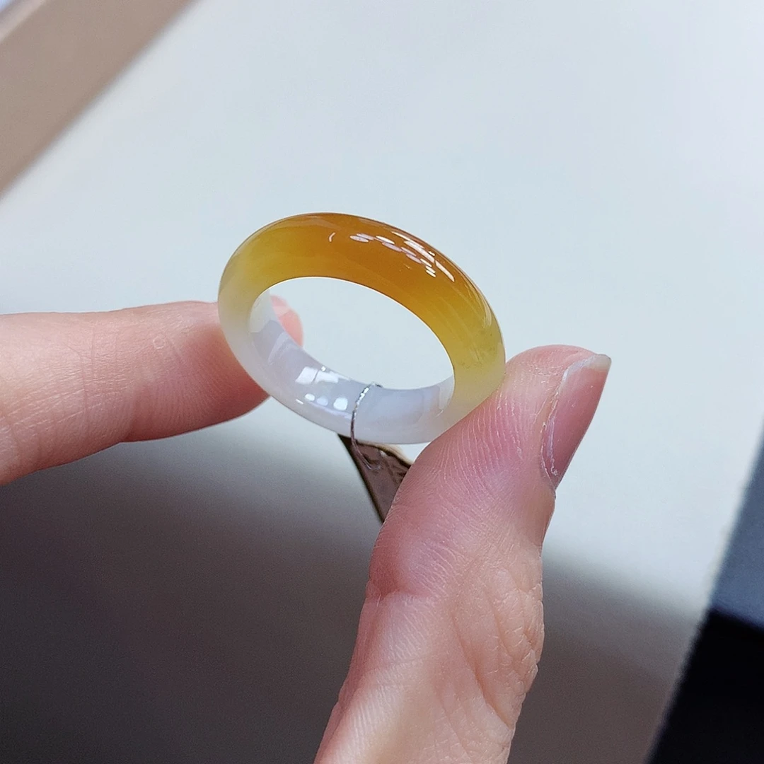 翡翠戒指未镶嵌20号