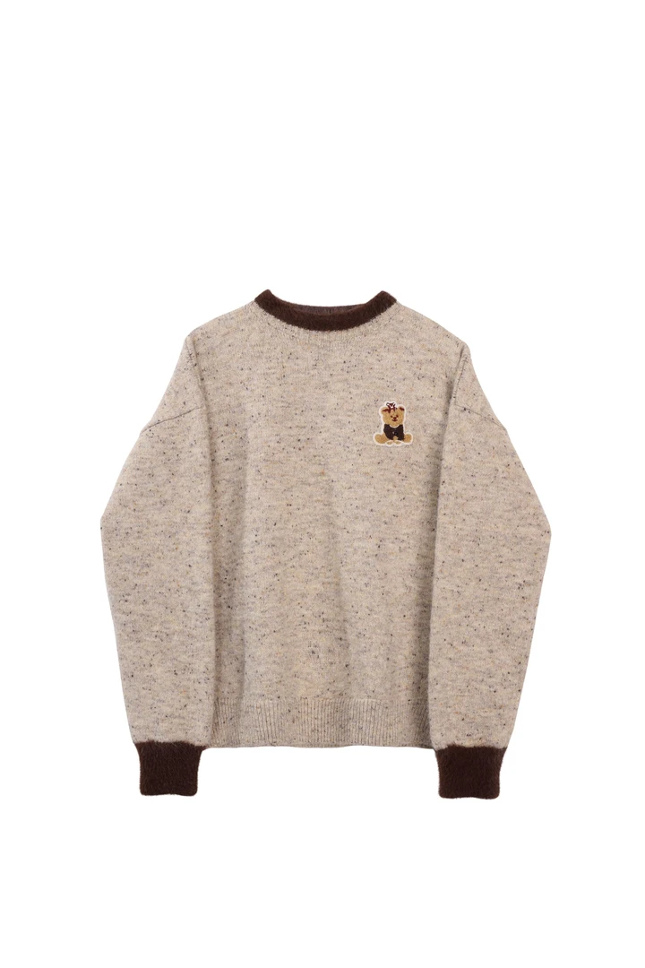 针织毛衣春秋新款卡通独特女L33201