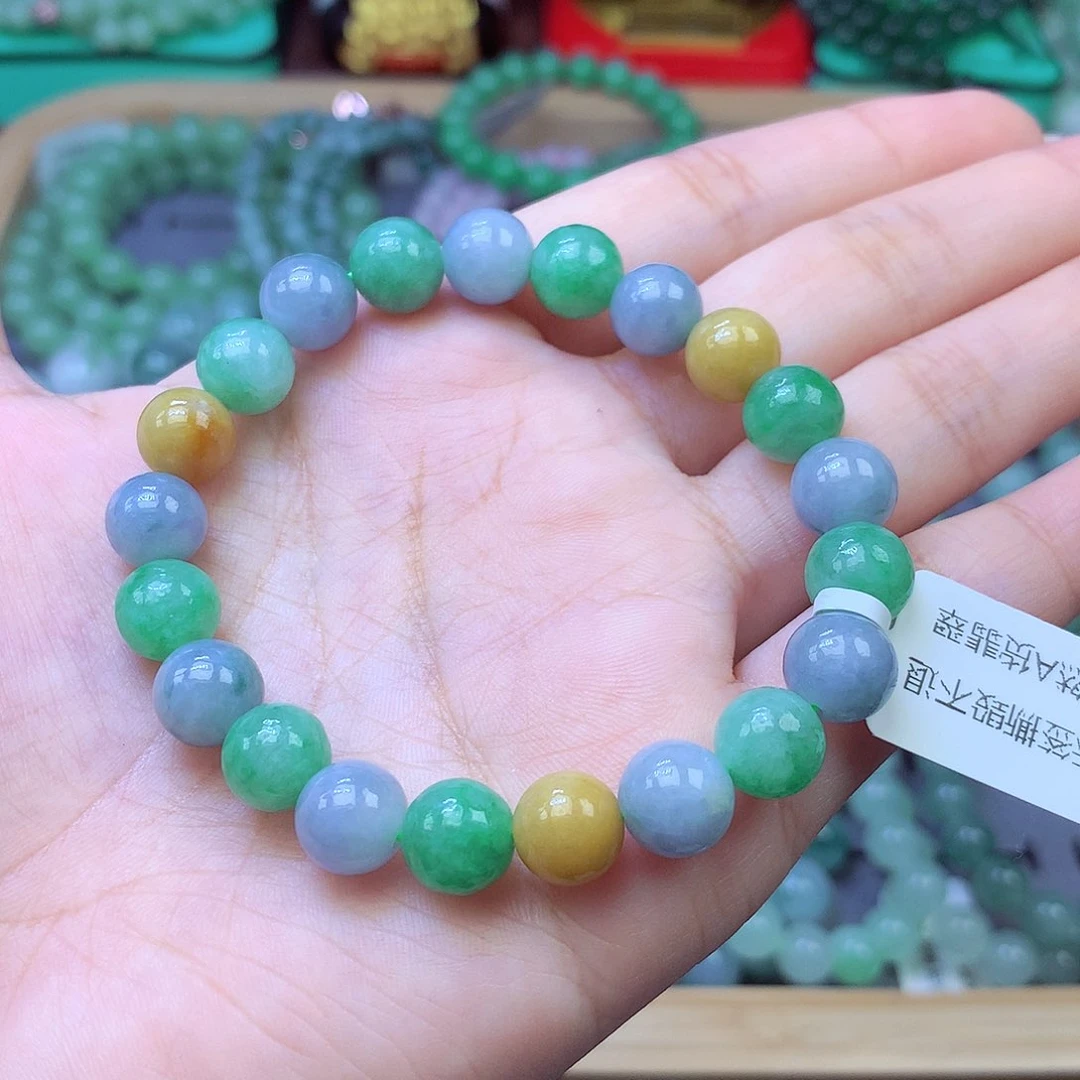 未镶嵌手链翡翠9+