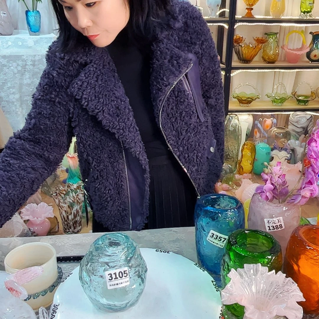 3105 家悦美居琉璃摆件