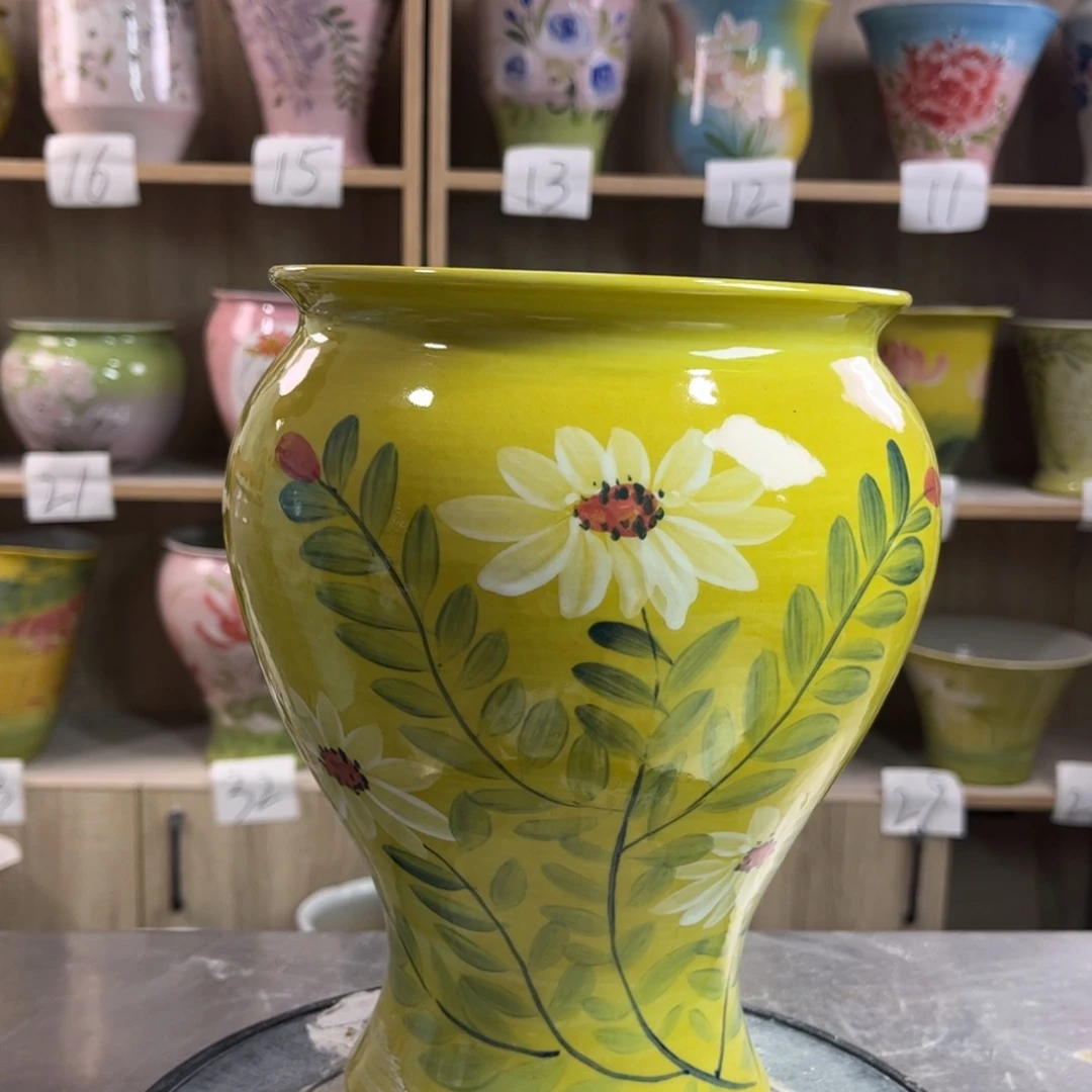 景德镇陶瓷花盆花盆