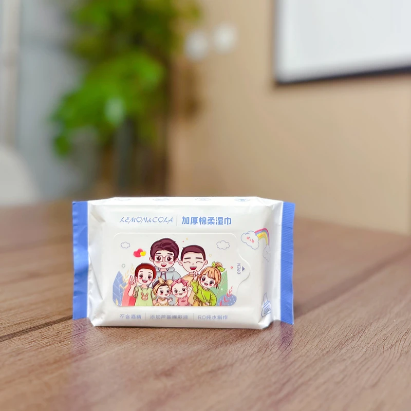 FL 加厚棉柔湿巾 亲肤柔韧 外出携带方便卫生 15抽