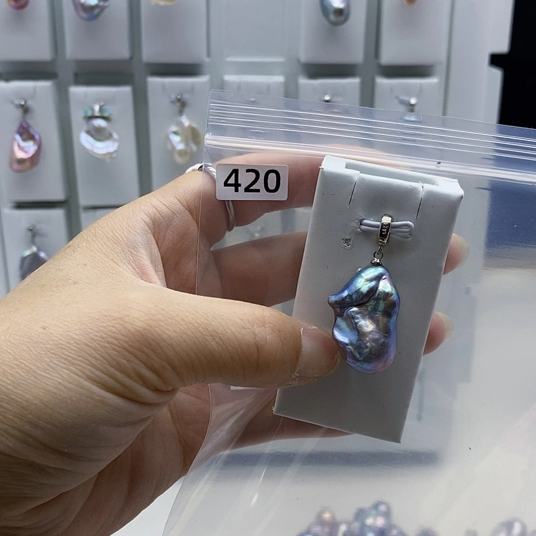 颈饰合金淡水珍珠