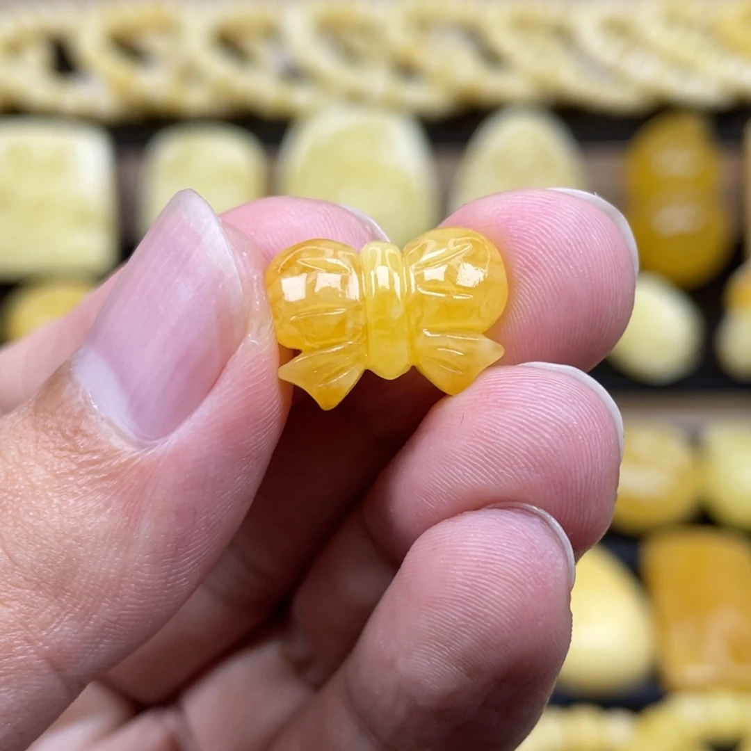 琥珀未镶嵌裸石琥珀蜜蜡