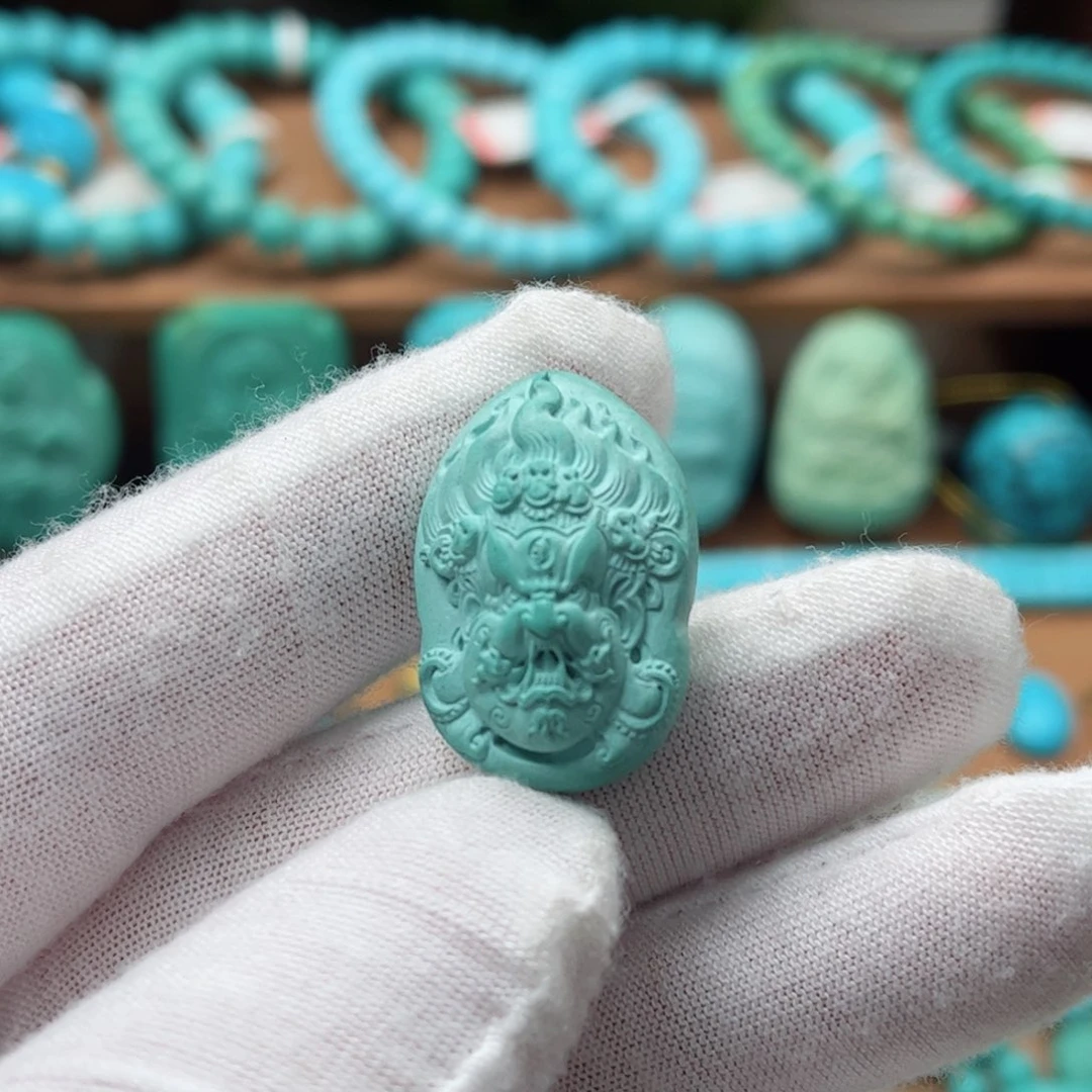 绿松石未镶嵌配饰