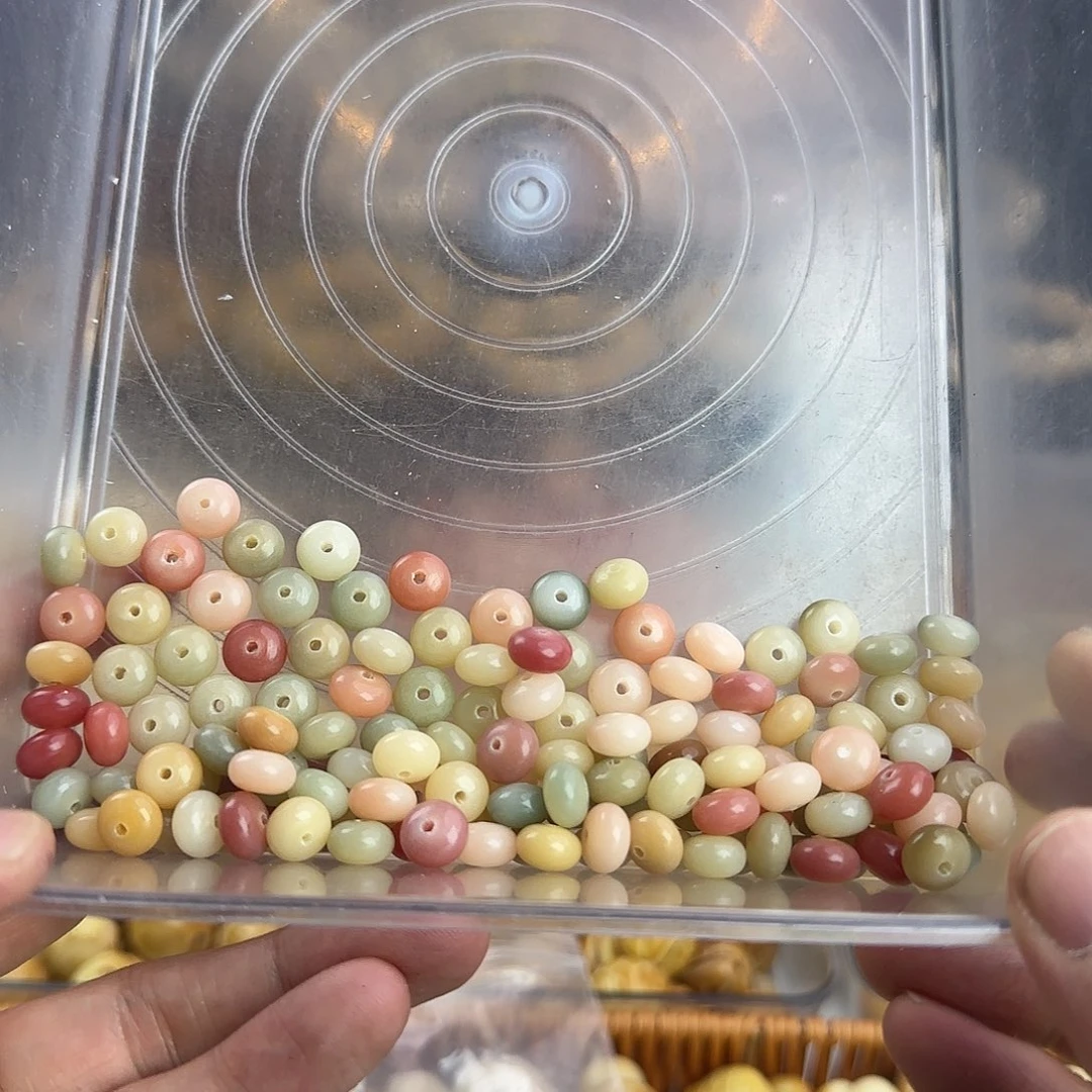 菩提根/象牙果吊坠6✖️9马卡龙算盘50颗