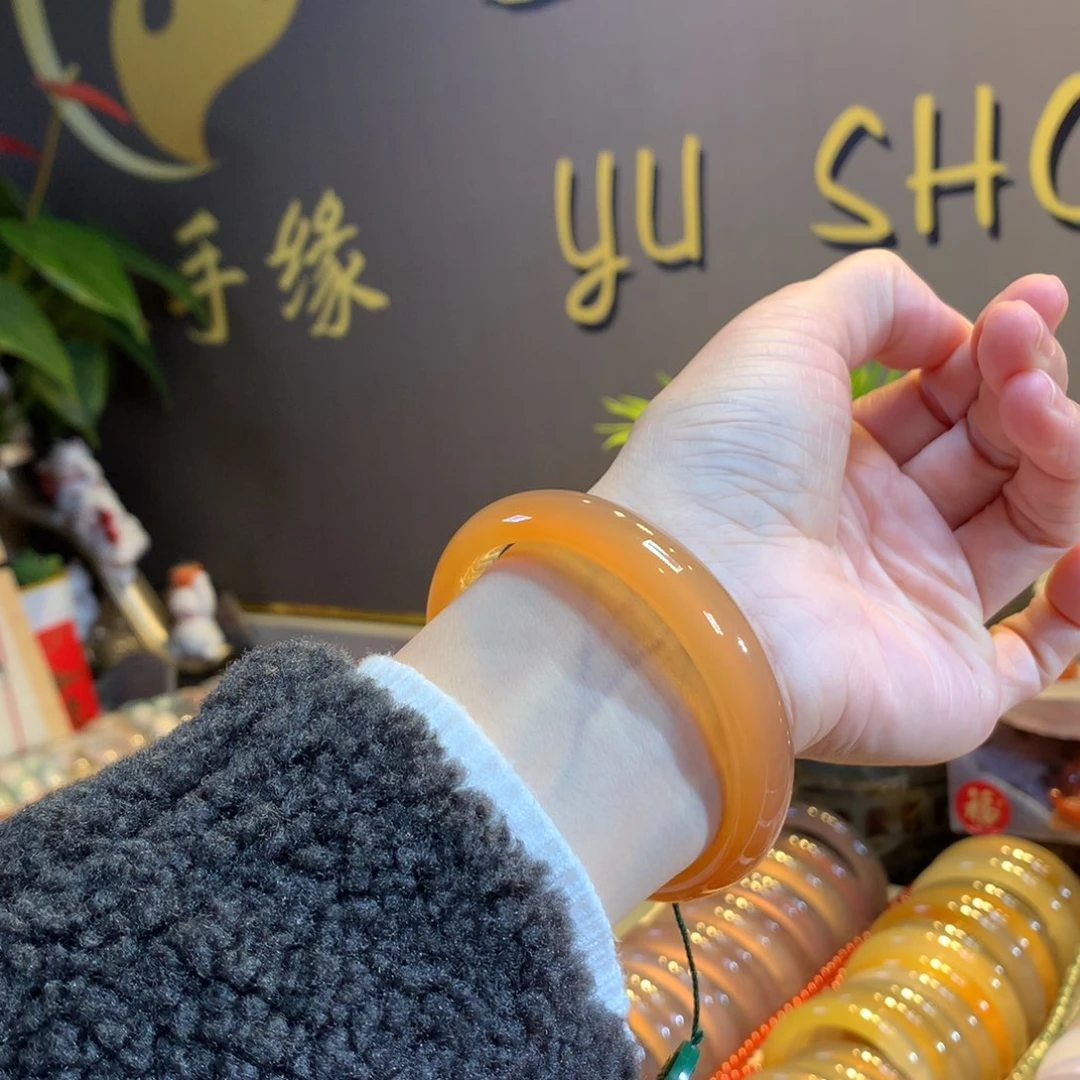 玛瑙/玉髓未镶嵌手镯3号