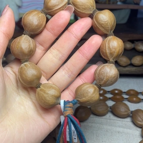 橄榄核手串/手链打**记梅林铁核22.24