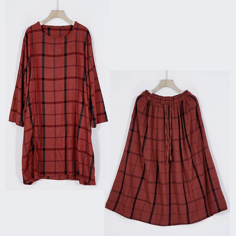 【蓉哥出品】棉麻色织套装8191