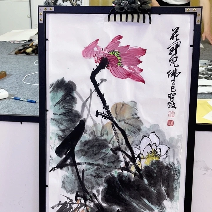 国画张圣敏先生纯手绘作品