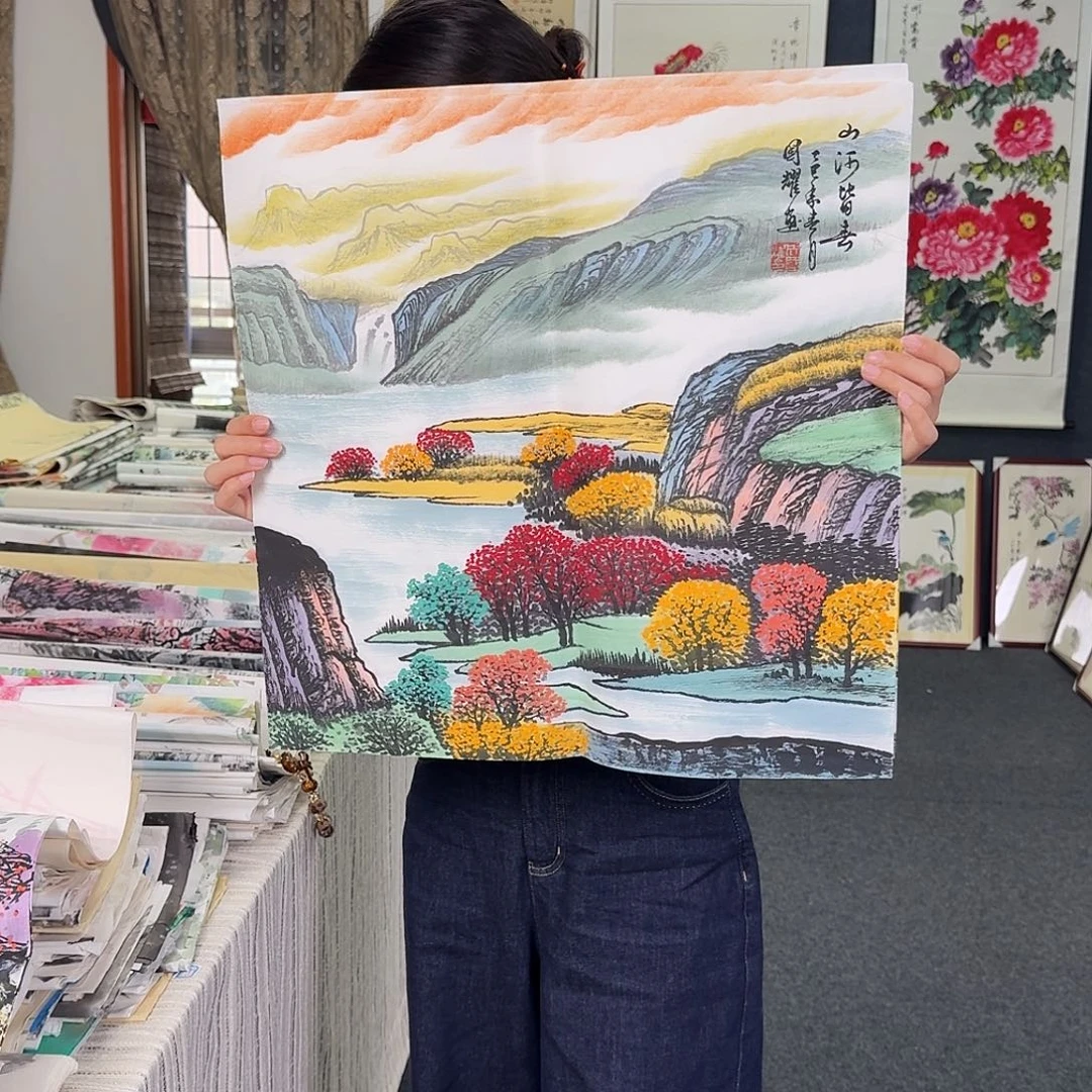 纯手绘的好看作品