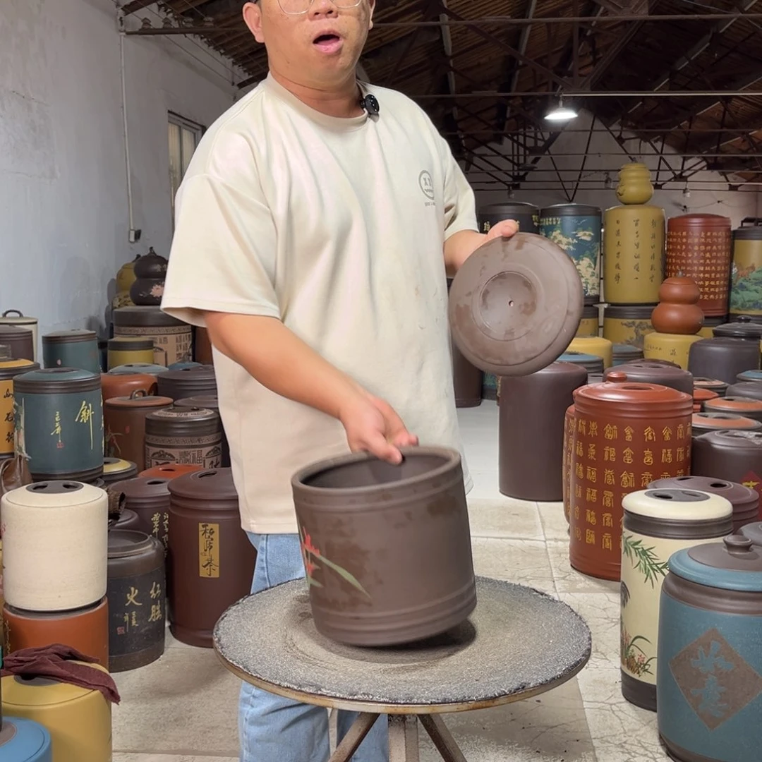 紫砂茶叶罐茶叶罐