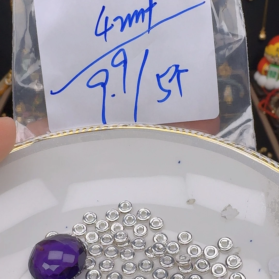 紫晶银S925镶嵌颈饰紫水晶925镶嵌135