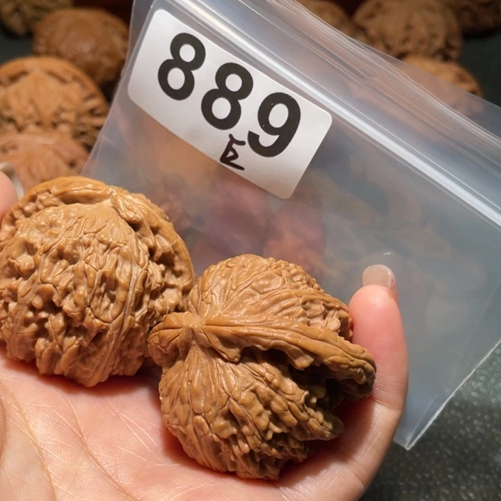 把件文玩核桃白狮子42