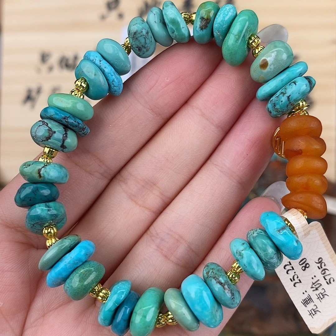 未镶嵌绿松石珠宝奇石