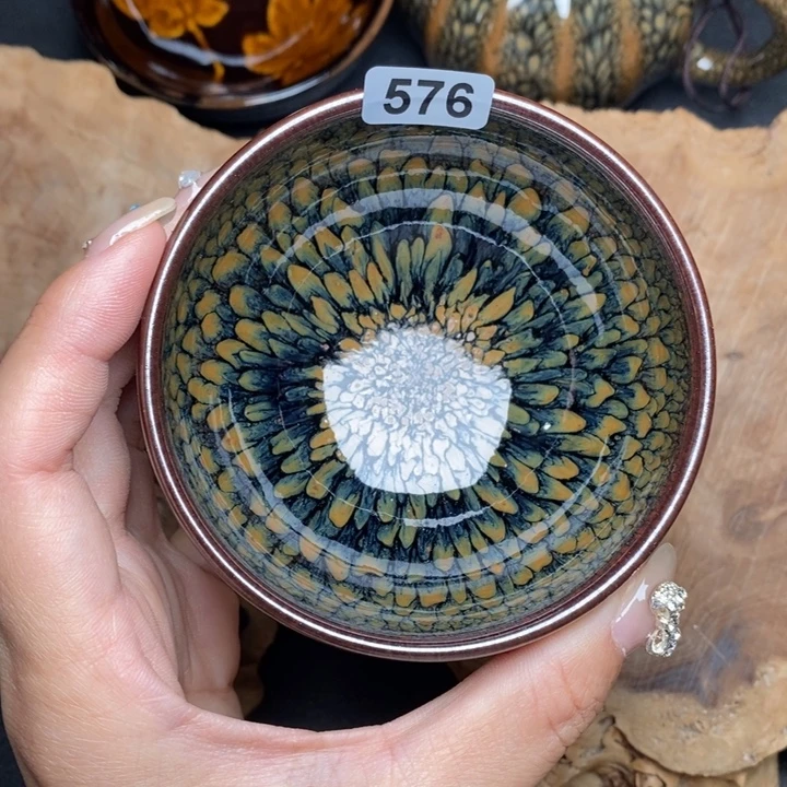 茶盏建窑建盏主人杯576