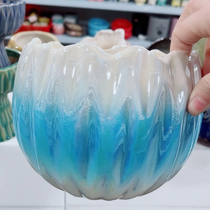 多肉陶瓷花盆满10元包邮