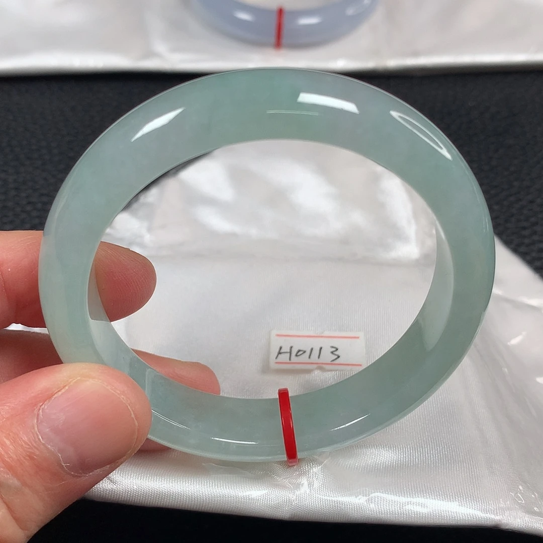 翡翠未镶嵌手镯天然翡翠手镯