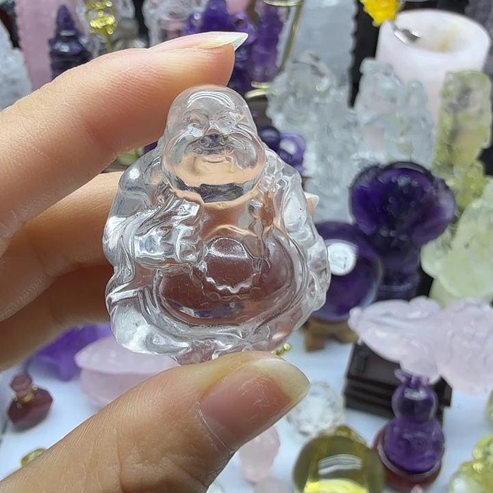 未镶嵌水晶珠宝半成品