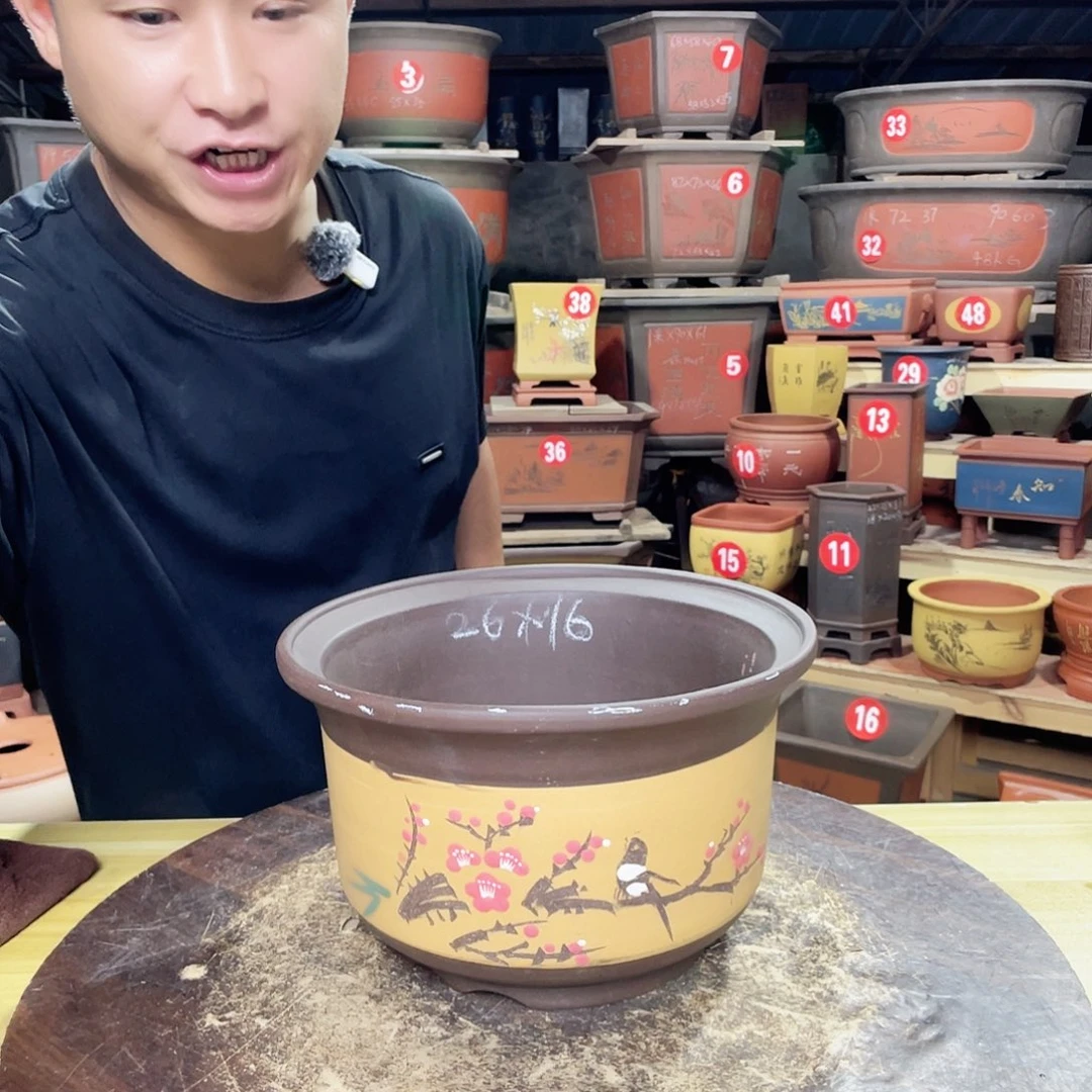 紫砂花盆工厂直发