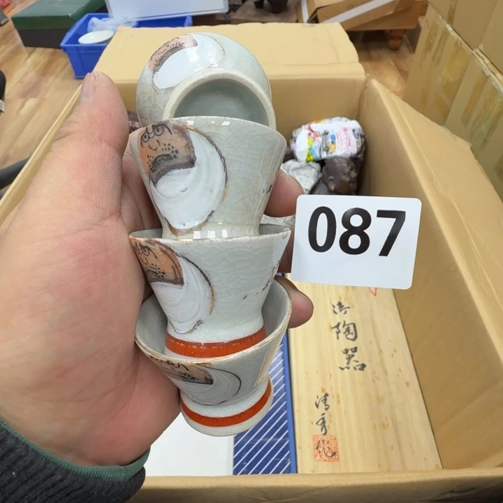 瓷片工艺品摆件瓷器摆件正能量