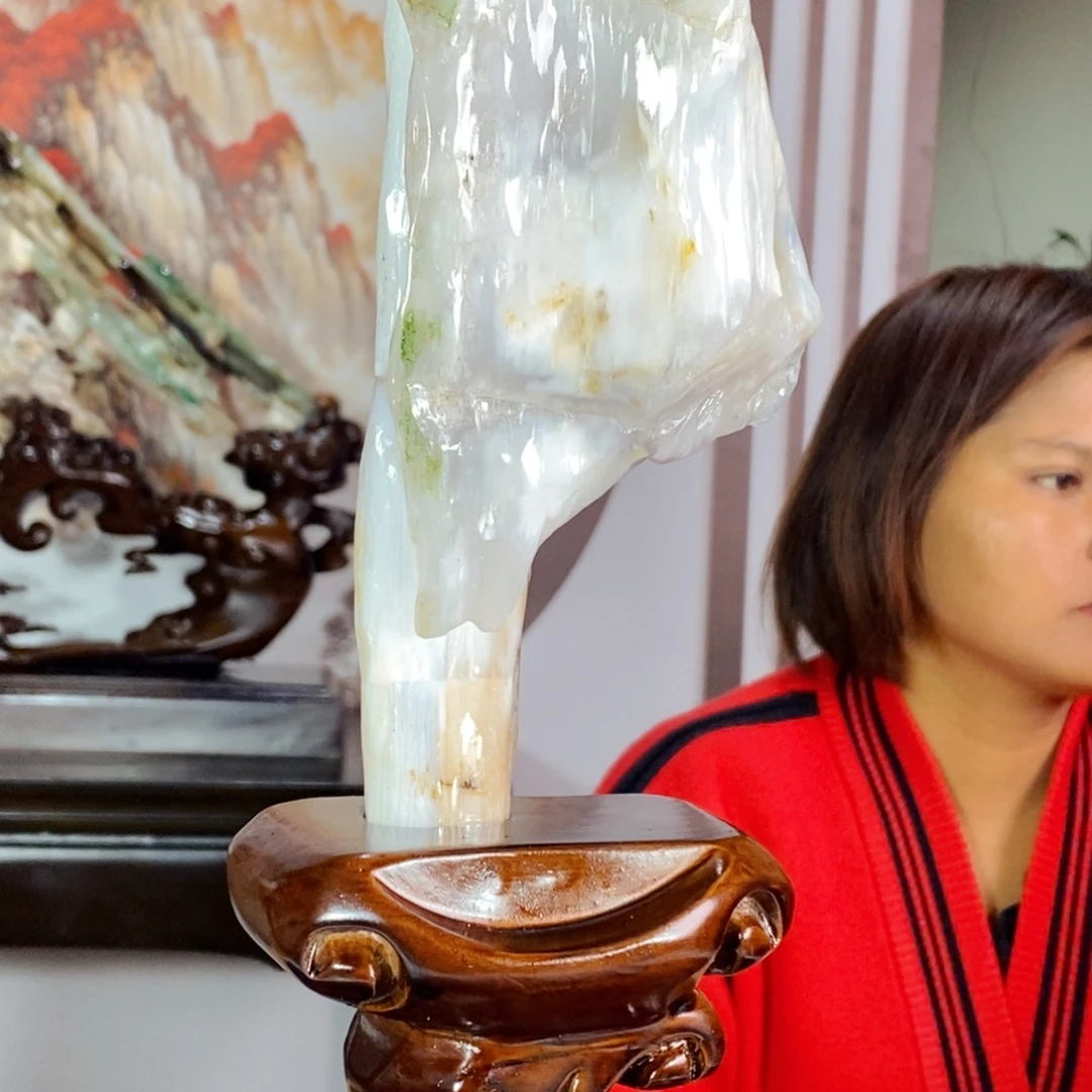 硅化玉未镶嵌珠宝奇石