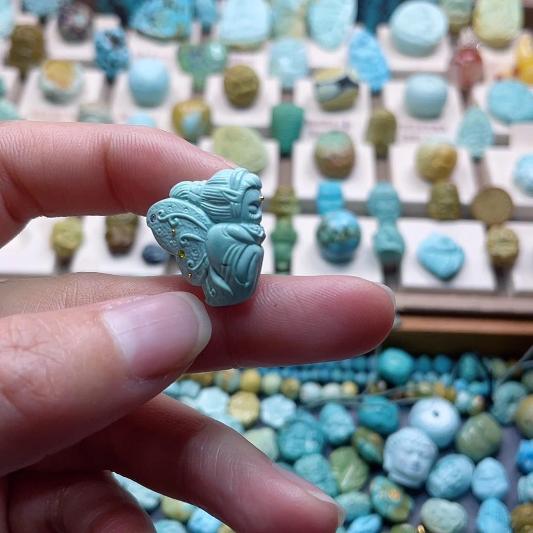 绿松石未镶嵌配饰