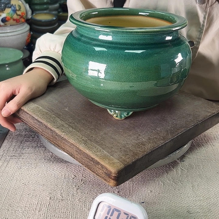 贩***乐泳坤堂石湾花盆陶瓷