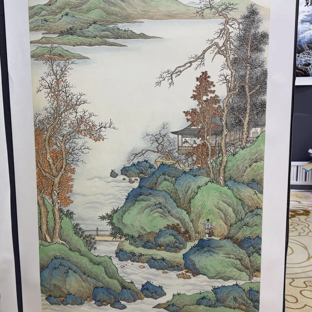 国画安**画焦军四尺李欣主播