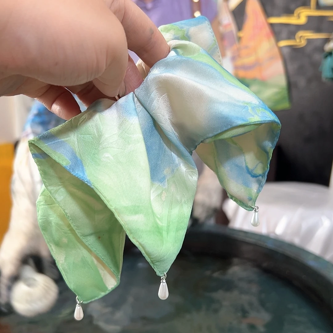 360珍珠发圈手作