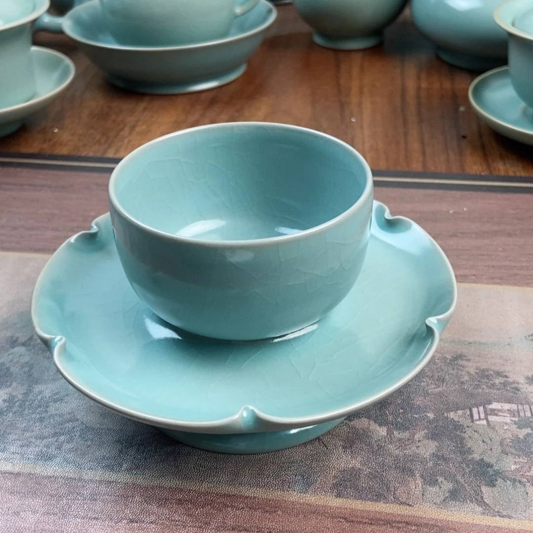 摆件原产地原矿汝瓷～茶器