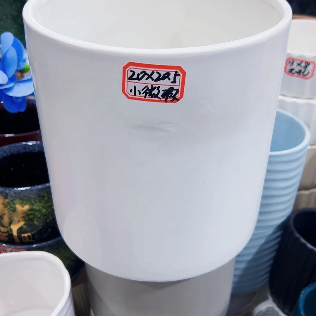 外贸尾单陶瓷花盆凑单10米包邮